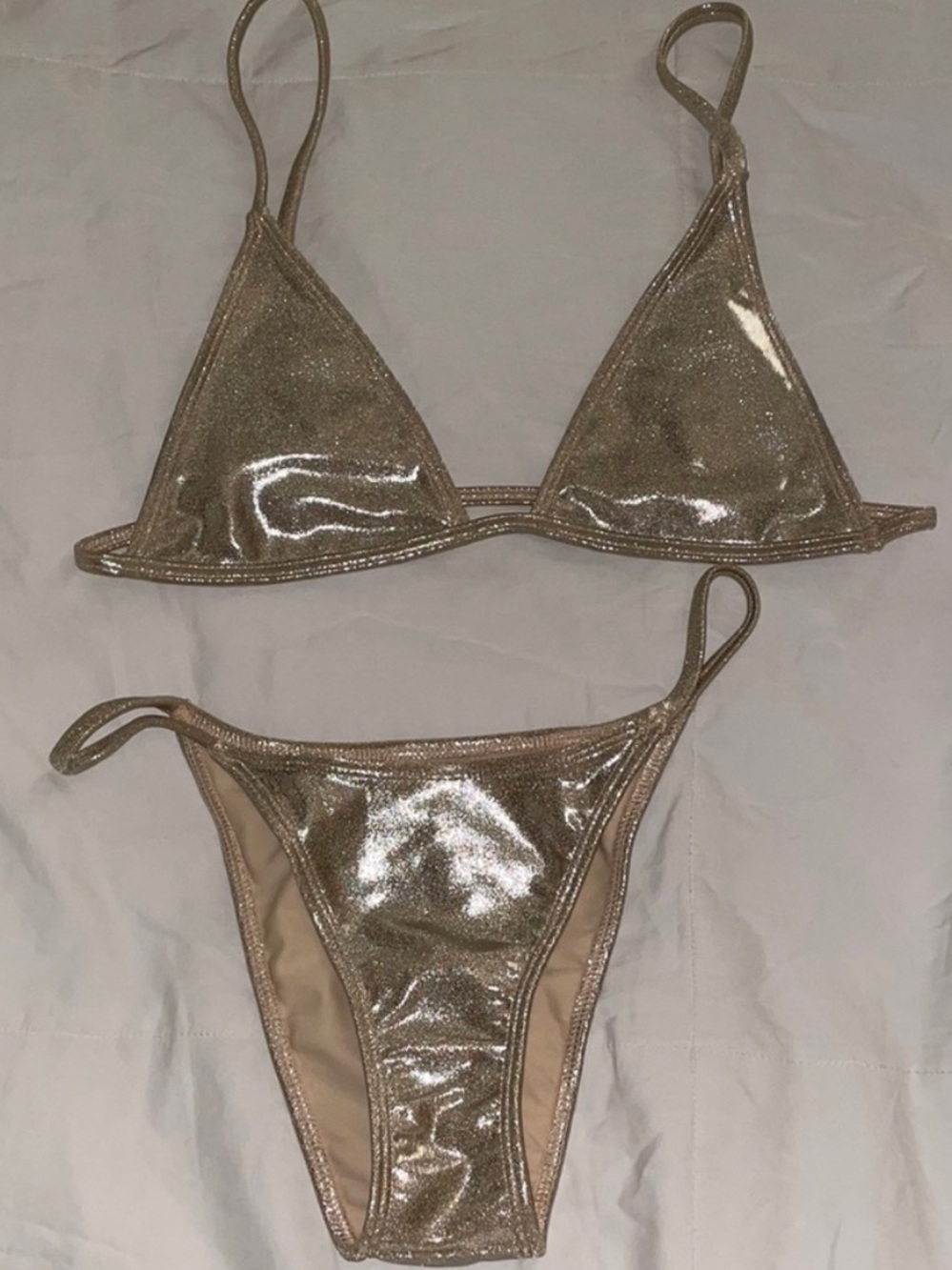 Minimale Animale Champagne Silver Bikini S/M
